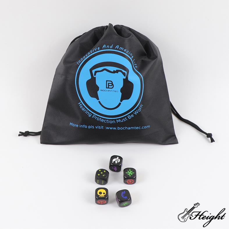 product-350-350 HTDB05 big black dice bag