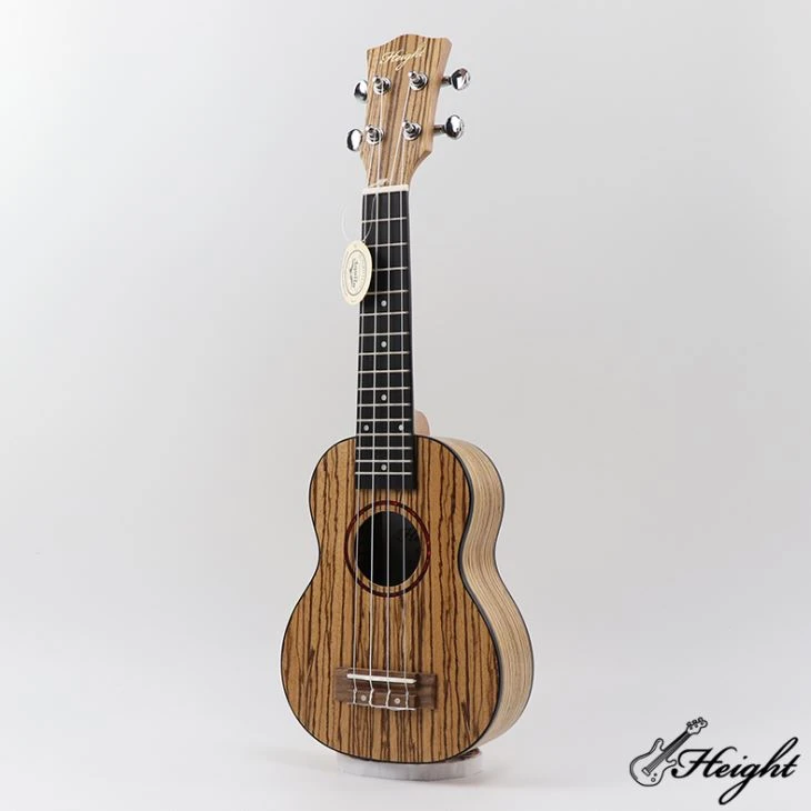 21 Inch Soprano Ukulele For Zebra Wood