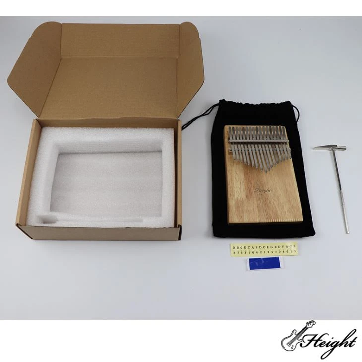 Rubber Wood 17 Keys Kalimba