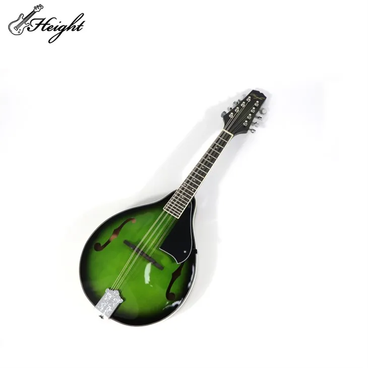 Màu xanh lá cây Burst màu bóng Mandolin
