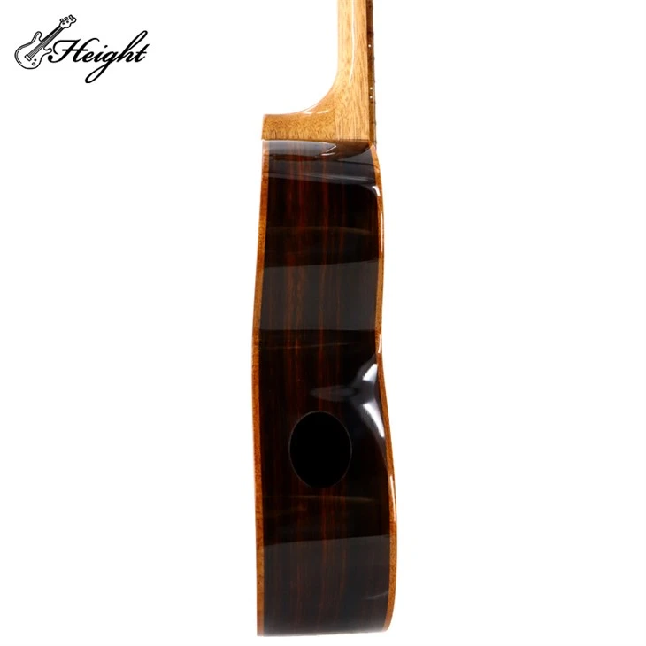 HCE26-WT 26'' Ukulele With Fret Hole Side Fret Hole