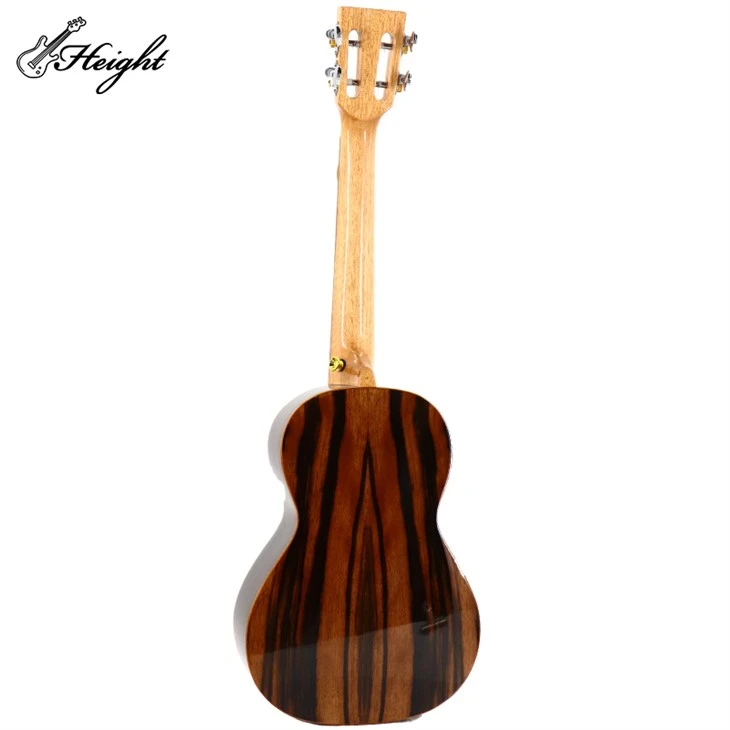HCE26-WT 26'' Ukulele With Fret Hole Side Fret Hole